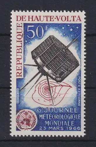 Obervolta 1966 Welt-Meteorologie-Tag  mi.-Nr. 181 **