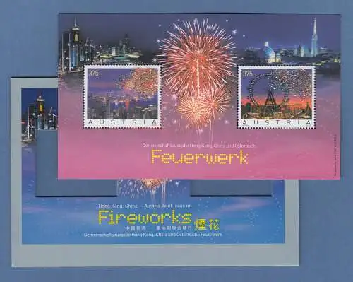 Österreich 2006 Blockausgabe Feuerwerk AUSTRIA  / AUSTRIA Mi.-Nr. Block 34 **