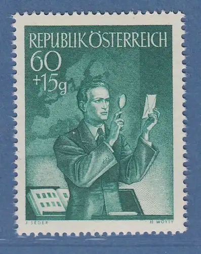 Österreich 1950 Sondermarke Tag der Briefmarke Mi.-Nr. 957