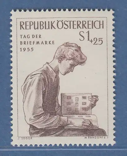 Österreich 1955 Sondermarke Tag der Briefmarke Mi.-Nr. 1023
