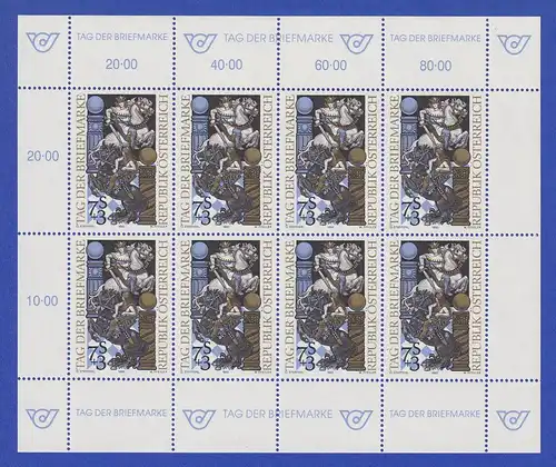 Österreich 1993 Tag der Briefmarke Mi.-Nr. 2097 Kleinbogen **