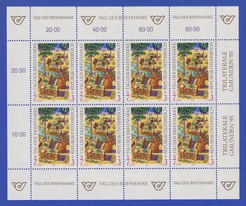 Österreich 1994 Tag der Briefmarke Mi.-Nr. 2127 Kleinbogen **