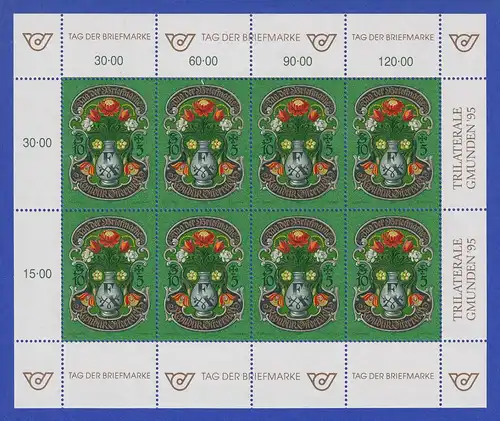 Österreich 1995 Tag der Briefmarke Mi.-Nr. 2158 Kleinbogen **