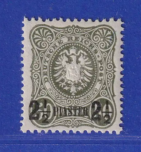 DAP Türkei  1.Ausgabe 2 1/2 Piaster Mi.-Nr. 5 b ungebraucht * 