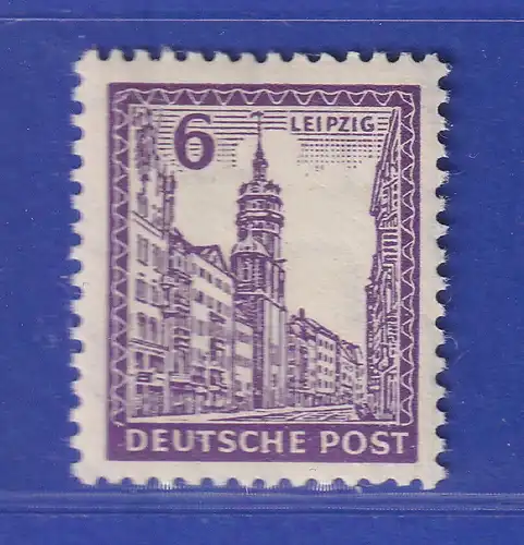 SBZ West-Sachsen Leipzig Nikolaikirche Mi.-Nr. 153 Y b-Farbe ** gpr. STRÖH BPP