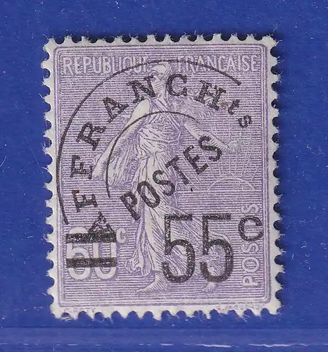 Frankreich 1926 Freimarke Säerin mit Aufdruck 55 C Mi.-Nr. 199 ungebraucht *