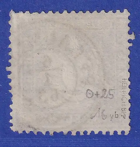 Württemberg 1 Kreuzer  Mi.-Nr. 16yb O PFLAUMLOCH  gpr. Heinrich BPP