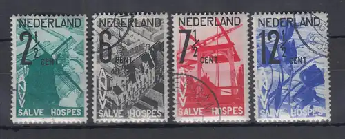 Niederlande 1932 Verein für Fremdenverkehr Mi.-Nr. 249-52 Satz kpl. O