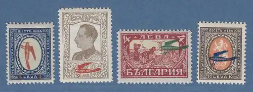 Bulgarien 1927 Flugpostmarken Mi.-Nr. 206-209 Satz 4 Werte postfrisch **