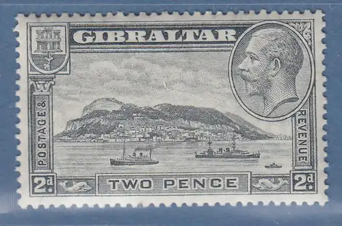 Gibraltar 1931 Felsen Mi.-Nr. 98 A ungebraucht *
