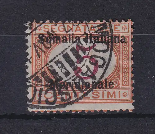 Italienisch-Somaliland 1906 Portomarke Mi.-Nr. 1 gestempelt 