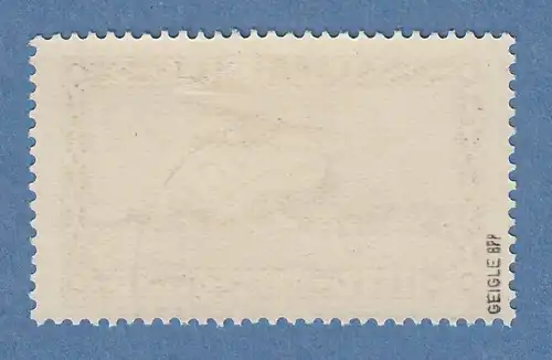 Saargebiet 1932 Flugpostmarke 5 Fr. Mi.-Nr. 159 gestempelt gpr. Geigle BPP