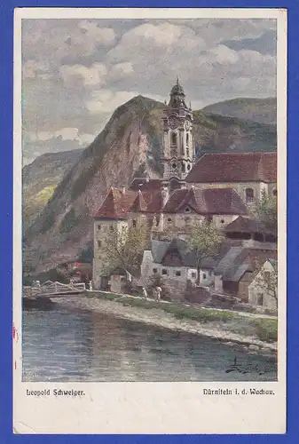 AK Österreich Dürnstein in der Wachau, gelaufen 1924