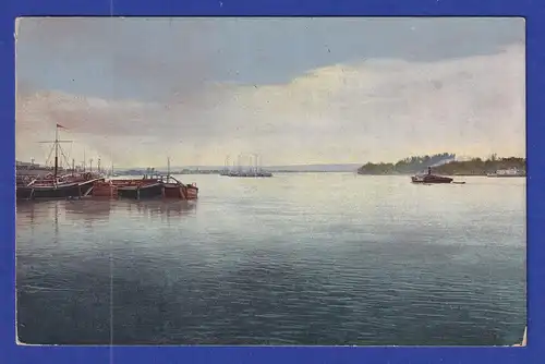 AK Russland Blick auf den Fluss Bjälaja gelaufen 1913 nach Mähren