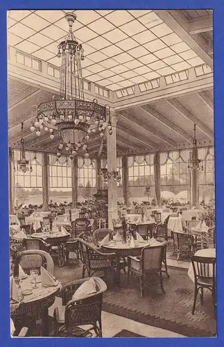 AK Berlin Restaurant Rennbahn Grunewald 1911  gelaufen nach Tsinanfu  / China