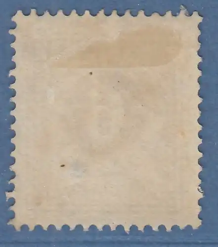 Schweden 1877 Freimarke 6 Öre grün Mi.-Nr. 20Ba ungebraucht *