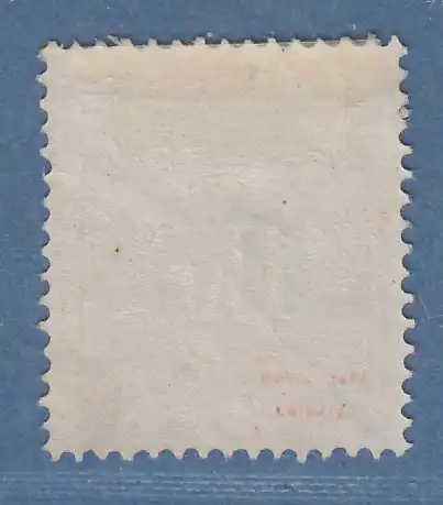 Schweden 1874 Portomarke 1 Krone blau/braun gez.14 Mi.-Nr. 10A ungebraucht *