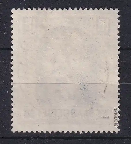 Saar 1925 Madonna von Blieskastel Mi-Nr. 103 mit PLF I O  gepr. GEIGLE BPP