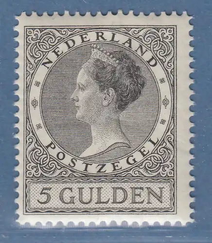 Niederlande 1925 Wilhelmina 5 Gulden Mi.-Nr. 170B ungebraucht *