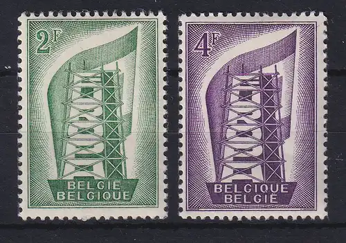 Belgien 1956 EUROPA Mi.-Nr. 1043-44 Satz kpl. **