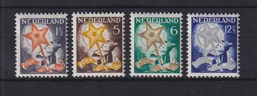 Niederlande 1933 "Voor het Kind" Mi.-Nr. 268-271 A ungebraucht *