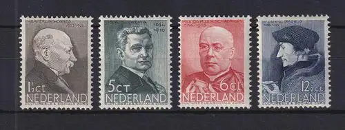 Niederlande 1936 Zugunsten sozialer Fürsorge Mi.-Nr. 291-294 ungebraucht *