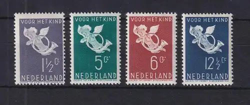Niederlande 1936 "Voor het Kind" Mi.-Nr. 297-300 ungebraucht *