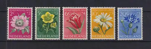 Niederlande 1952 Sommermarken Mi.-Nr. 588-592 postfrisch **