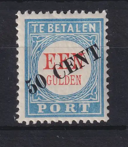 Niederlande 1906 Portomarke Mi.-Nr. 27 III ungebraucht * 