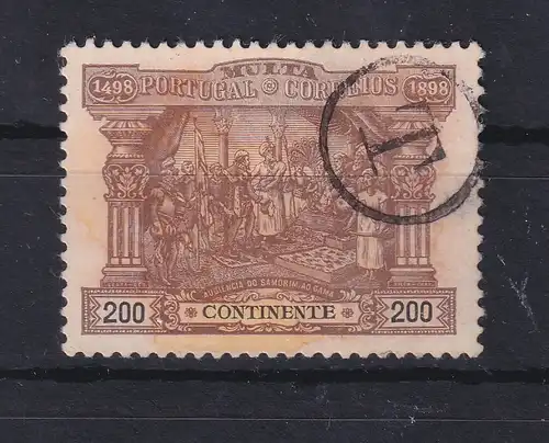 Portugal 1898 400. Jahrestag Seeweg nach Indien Mi.-Nr. 6 gestempelt