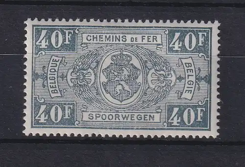 Belgien 1931 Eisenbahnpaketmarke Wappen Mi.-Nr. 169  ungebraucht *