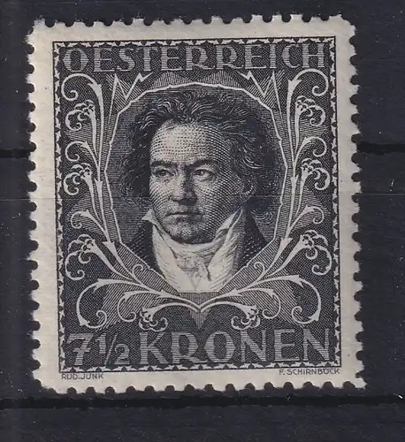 Österreich 1922 Ludwig van Beethoven Mi-Nr. 420 B ungebraucht *