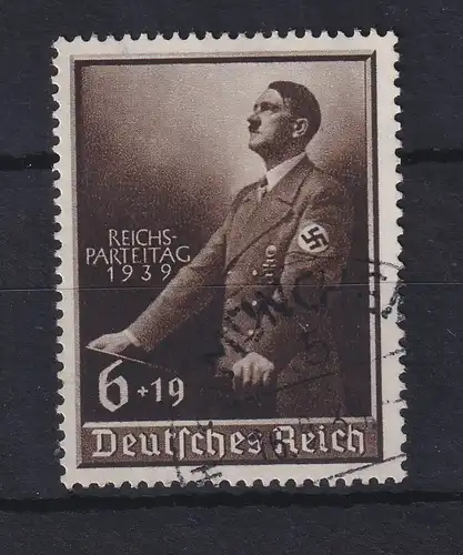 Deutsches Reich 1939 Reichsparteitag 1939 Mi.-Nr. 701 gestempelt