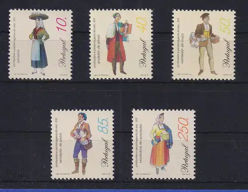 Portugal 1998 Personen des 19. Jahrhunderts Mi.-Nr. 2248-2252  postfrisch **