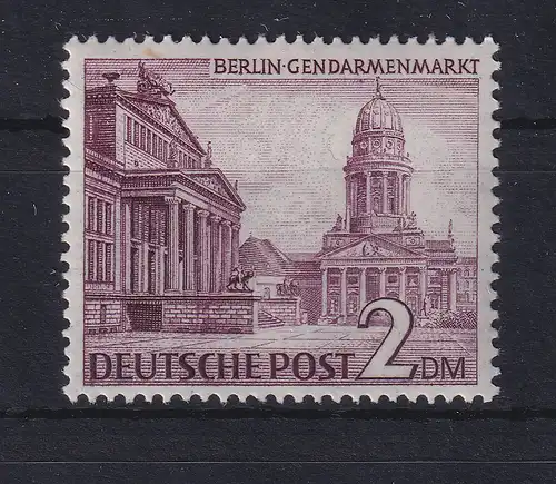 Berlin 1949 Berliner Bauten 2 DM schwarzpurpur Mi.-Nr. 58 postfrisch **