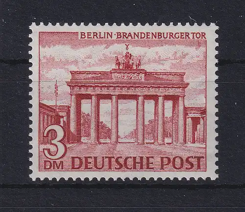 Berlin 1949 Berliner Bauten 3 DM bräunlichrot Mi.-Nr. 59 postfrisch **