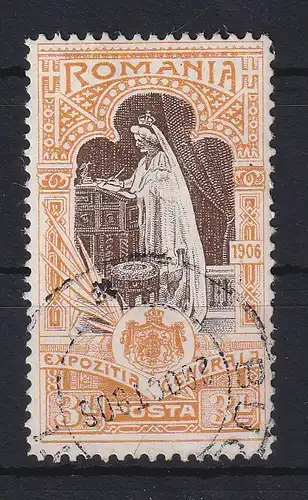 Rumänien 1906 Jubiläums-Ausstellung Mi.-Nr. 207 A gestempelt