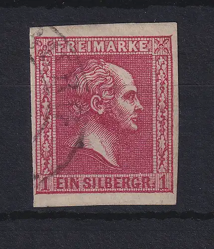 Preußen 1 Sgr Mi-Nr. 10a mit Ortsstempel, interessanter Druckfehler!