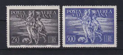 Vatikan 1948 Flugpostmarken Tobias und Raphael Mi.-Nr. 147-148 postfrisch **
