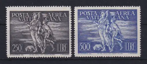 Vatikan 1948 Flugpostmarken Tobias und Raphael Mi.-Nr. 147-148 postfrisch **