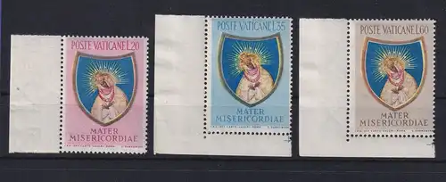 Vatikan 1954 Abschluß des Marianischen Jahres Mi.-Nr. 227-229 postfrisch **