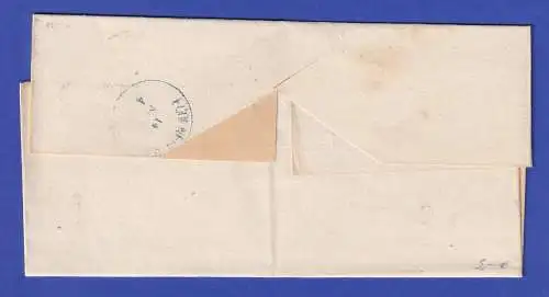 Bayern Dienstbrief mit Halbkreis-Stempel EICHENDORF