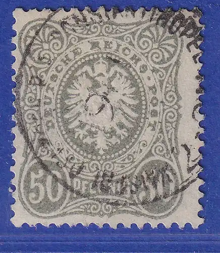 Deutsche Post in der Türkei 1880 Mi.-Nr. V44a  O CONSTANTINOPEL gepr. BOTHE BPP
