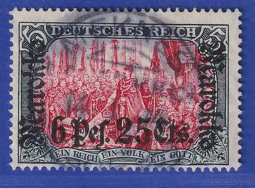Deutsche Post in Marokko 1911 Mi.-Nr. 58 I A a mit O MEKNES, gepr. BOTHE BPP