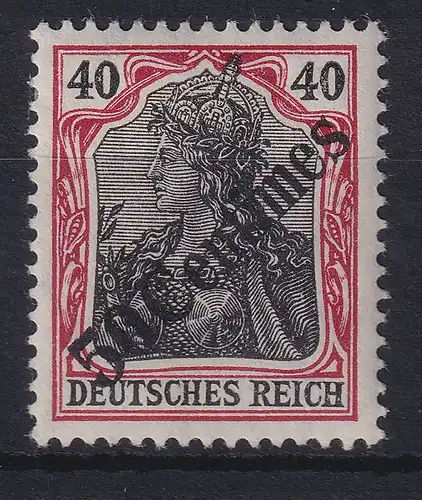 Deutsche Post in der Türkei 1908 Mi.-Nr. 51 ungebraucht *