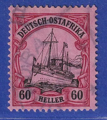 Deutsch-Ostafrika 1906 Mi.-Nr. 37 mit O BUKOBA, gepr. PAULIGK BPP