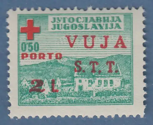 Triest Zone B 1948 Zwangszuschlagsportomarke Mi.-Nr. 1 postfrisch **