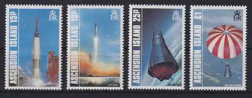 Ascension Island Raumfahrt Mi.-Nr. 429-432 postfrisch**