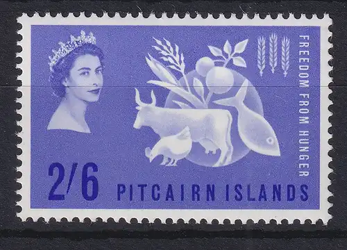 Pitcairn Islands Freedom from Hunger Mi.-Nr. 35 postfrisch **