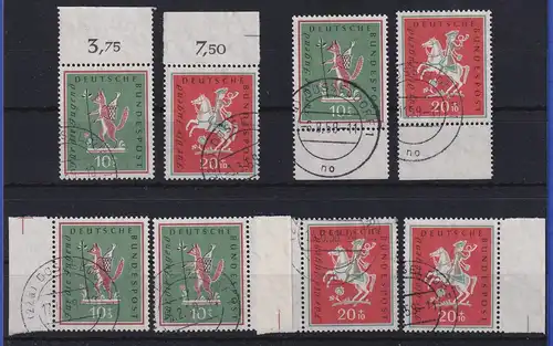 Bundesrepublik 1958 Jugend: Volkslieder Mi.-Nr. 286-287 alle Ränder, gestempelt